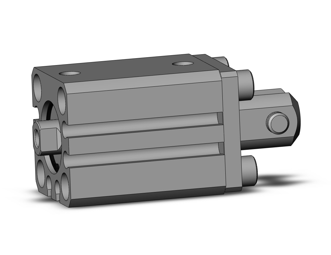 SMC CDQSD16-15D cyl, compact, dbl act, auto-sw, CQS COMPACT CYLINDER