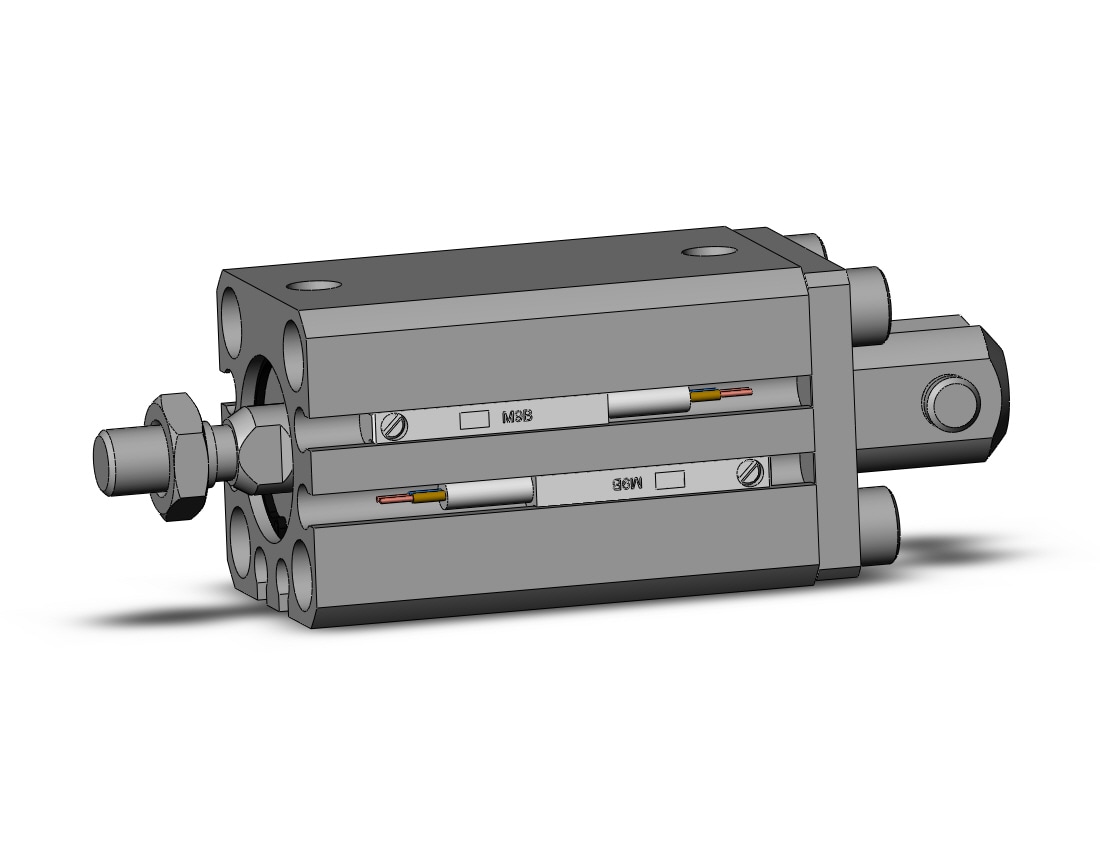 SMC CDQSD16-25DM-M9BL cylinder, compact, COMPACT CYLINDER