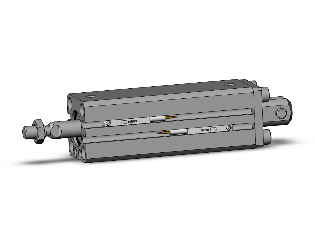 SMC CDQSD16-50DCM-M9BWL cylinder, compact, COMPACT CYLINDER