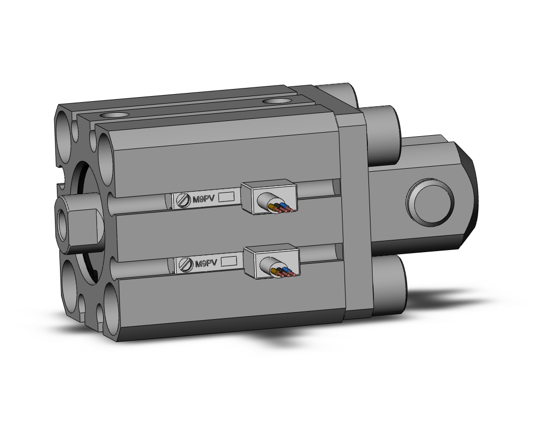 SMC CDQSD20-10D-M9PVSAPC cylinder compact, CQS COMPACT CYLINDER