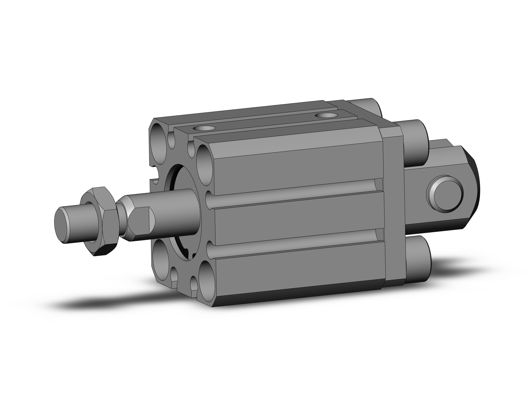 SMC CDQSD20-10TM cylinder compact, CQS COMPACT CYLINDER