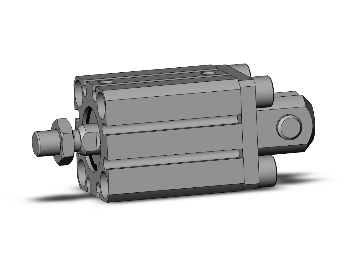 SMC CDQSD20-15DM cyl, compact, dbl act, auto-sw, CQS COMPACT CYLINDER