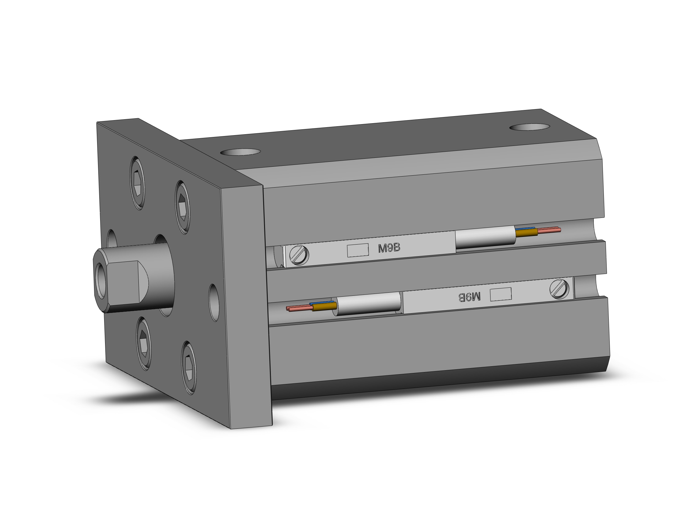 SMC CDQSF16-25D-M9B cylinder, compact, COMPACT CYLINDER