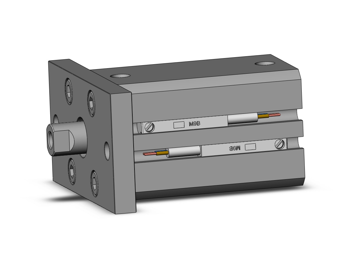 SMC CDQSF16-25DC-M9B cylinder, compact, COMPACT CYLINDER