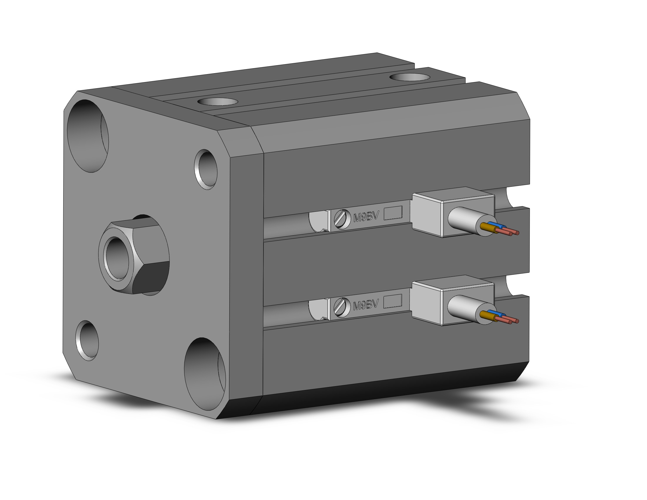 SMC CDQSKB20-10D-M9BV cyl compact, non rotating, CQS COMPACT CYLINDER