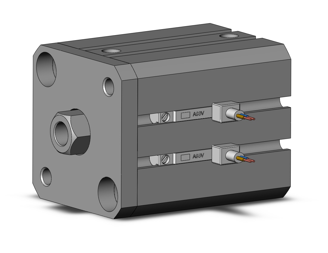 SMC CDQSKB25-15D-A93V cyl compact, non rotating, CQS COMPACT CYLINDER