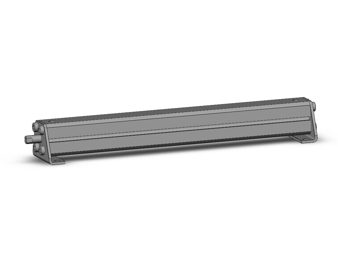 SMC CDQSL12-175DC cyl, compact, dbl act long stk, CQS COMPACT CYLINDER