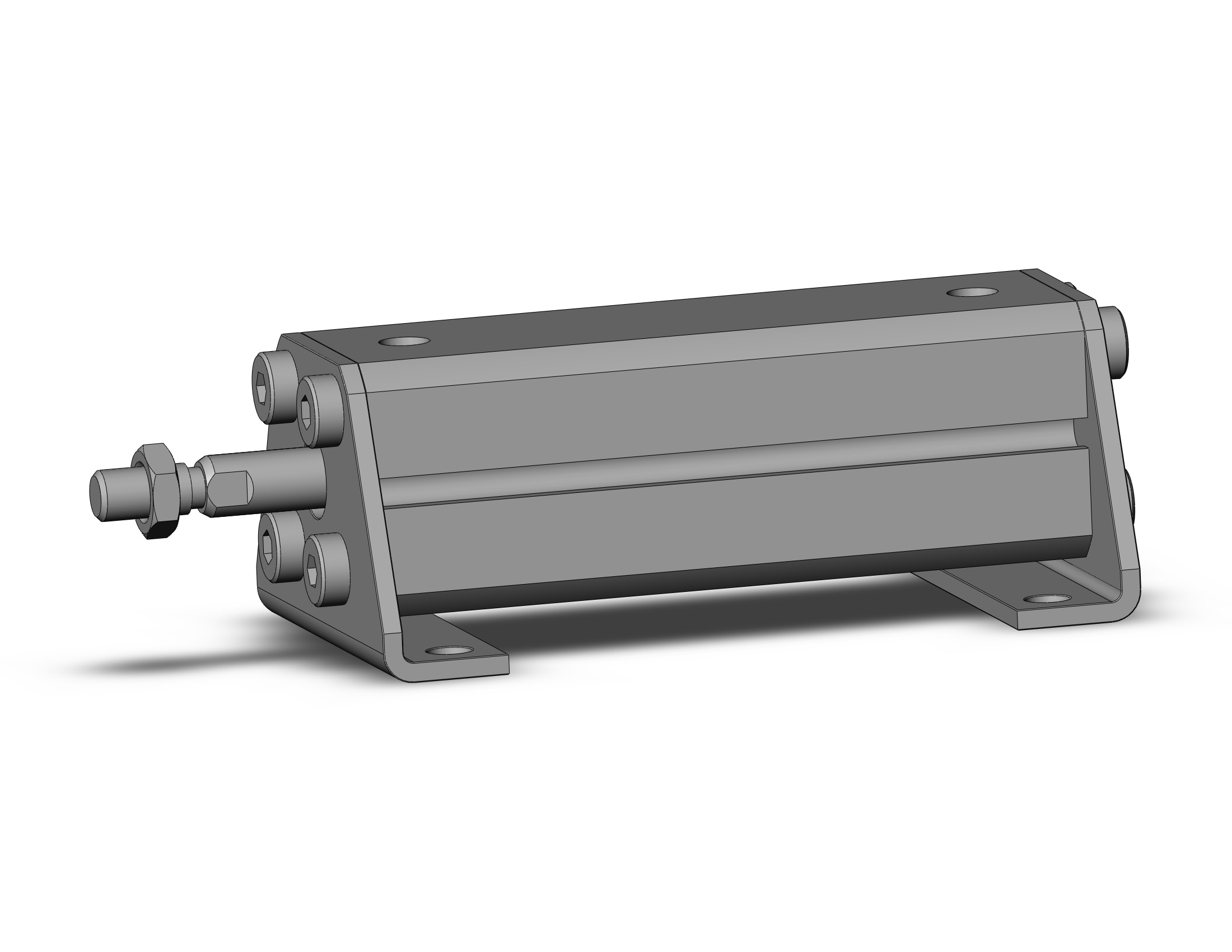 SMC CDQSL12-40DCM 12mm cqs dbl-act auto-sw, CQS COMPACT CYLINDER