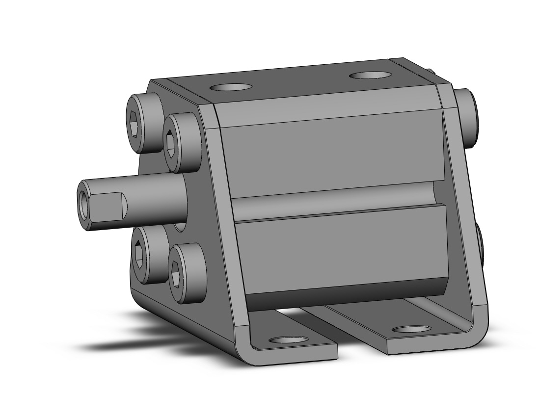 SMC CDQSL12-5DC cylinder compact, CQS COMPACT CYLINDER