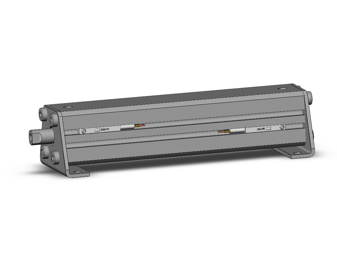 SMC CDQSL16-100DC-M9NWL cyl, compact, dbl act long stk, CQS COMPACT CYLINDER