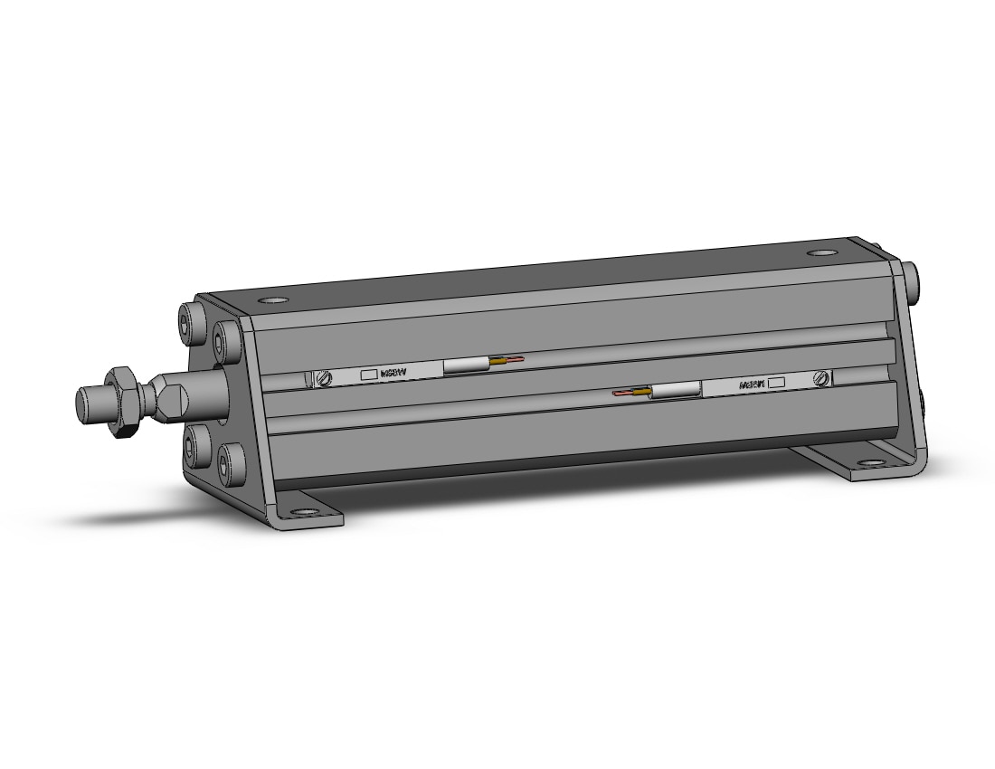 SMC CDQSL16-75DCM-M9BWL cylinder, compact, COMPACT CYLINDER