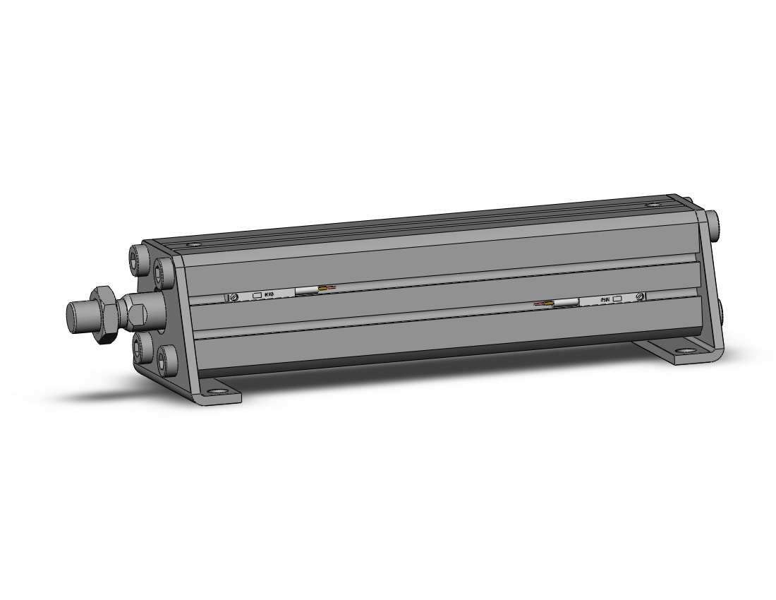 SMC CDQSL25-125DCM-M9BL cylinder, compact, COMPACT CYLINDER