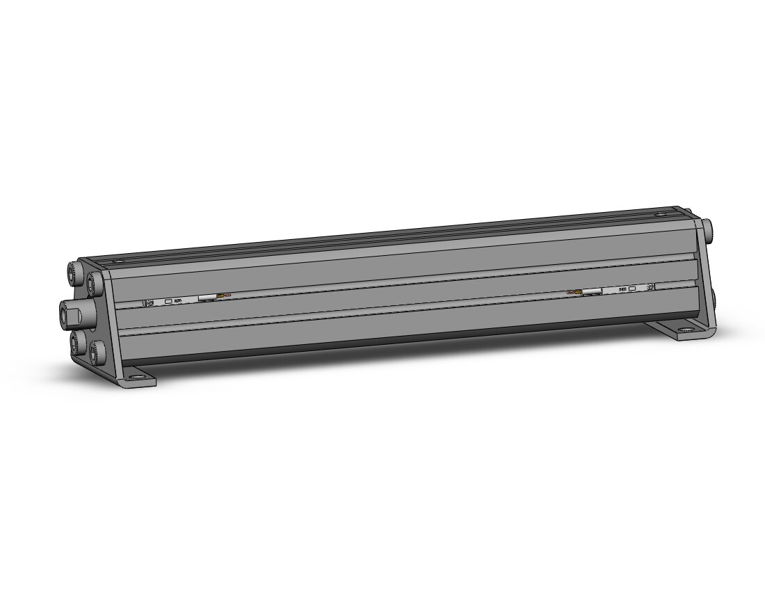 SMC CDQSL25-200DC-M9BL cyl, compact, dbl act long stk, CQS COMPACT CYLINDER