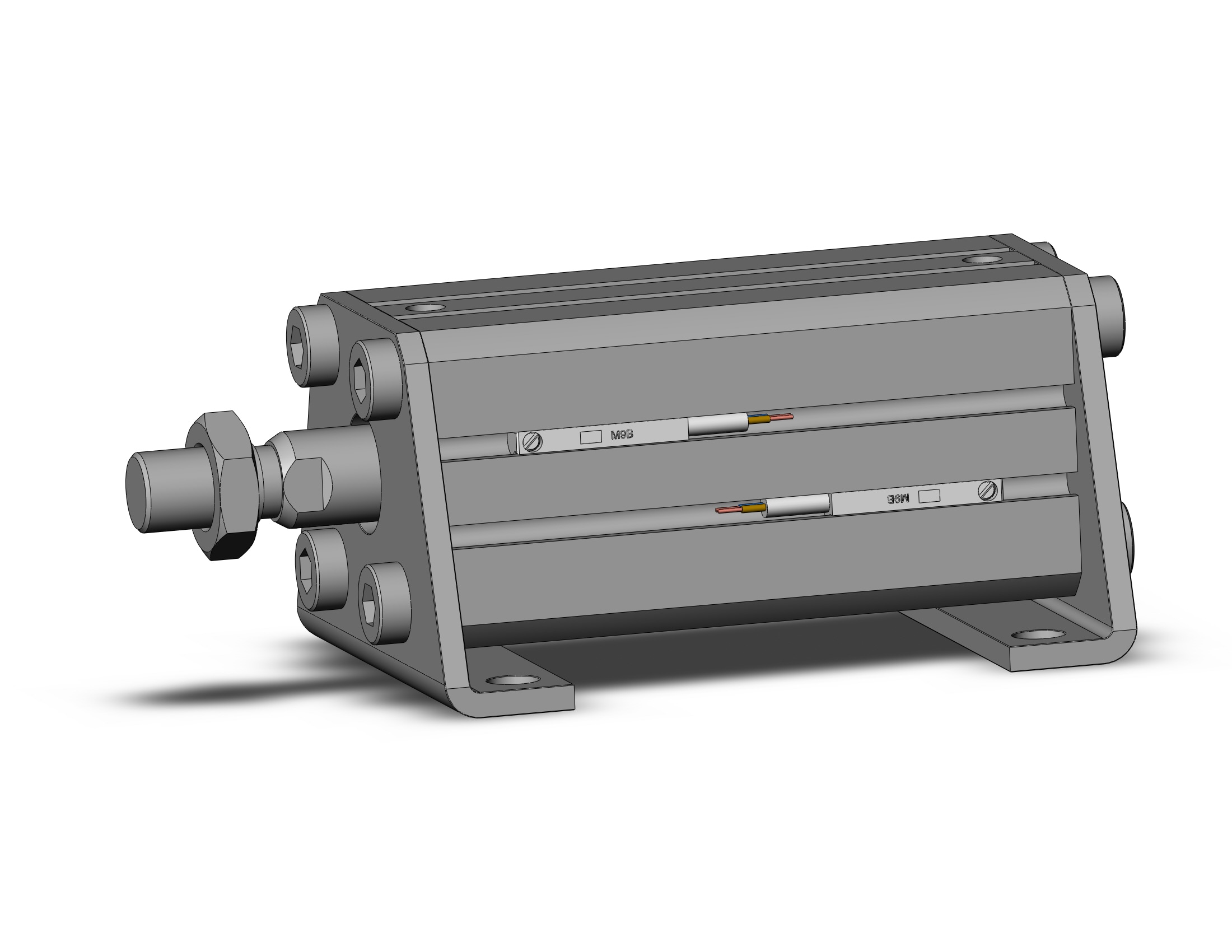 SMC CDQSL25-50DM-M9BSAPC cylinder compact, CQS COMPACT CYLINDER