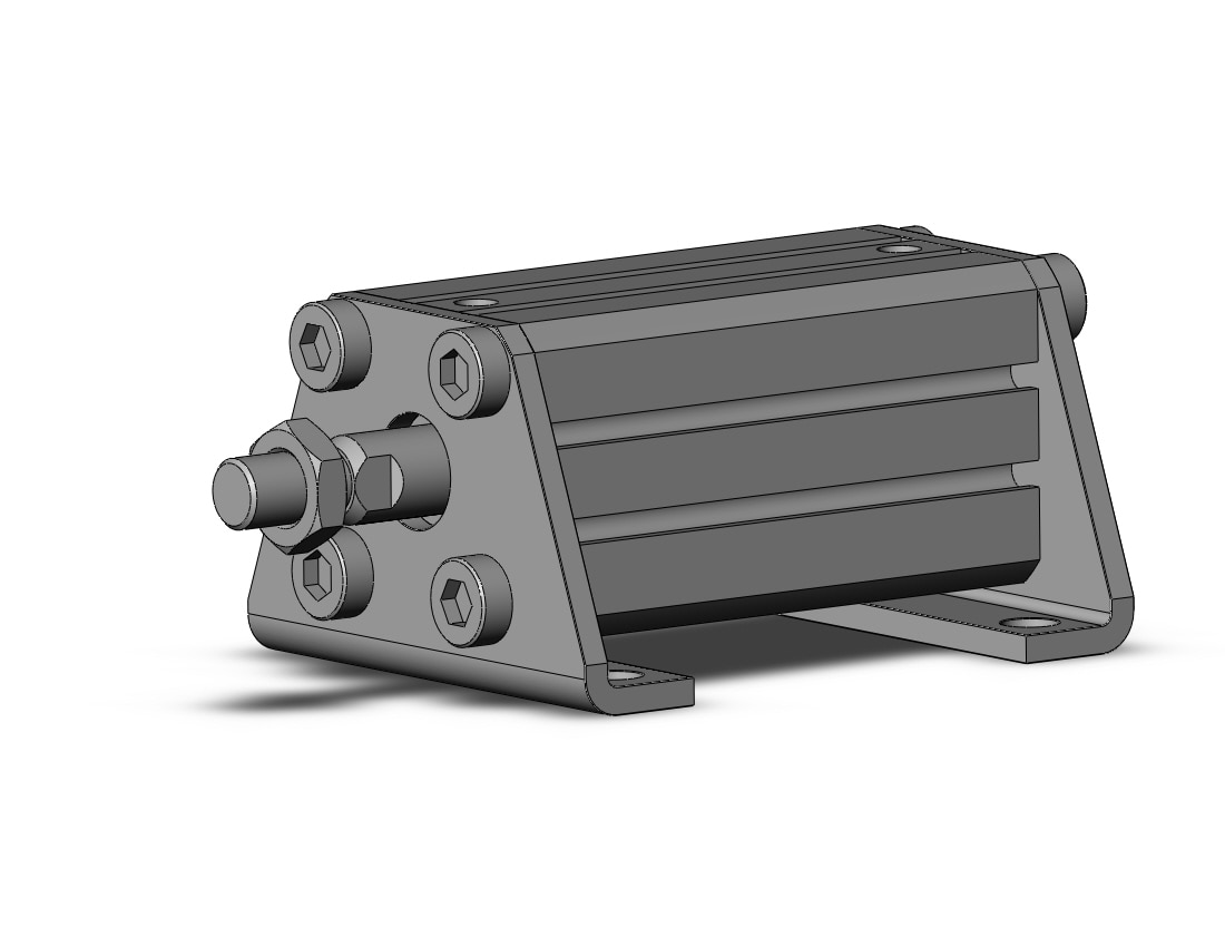 SMC CDQSLS20-35DCM cylinder, compact, COMPACT CYLINDER