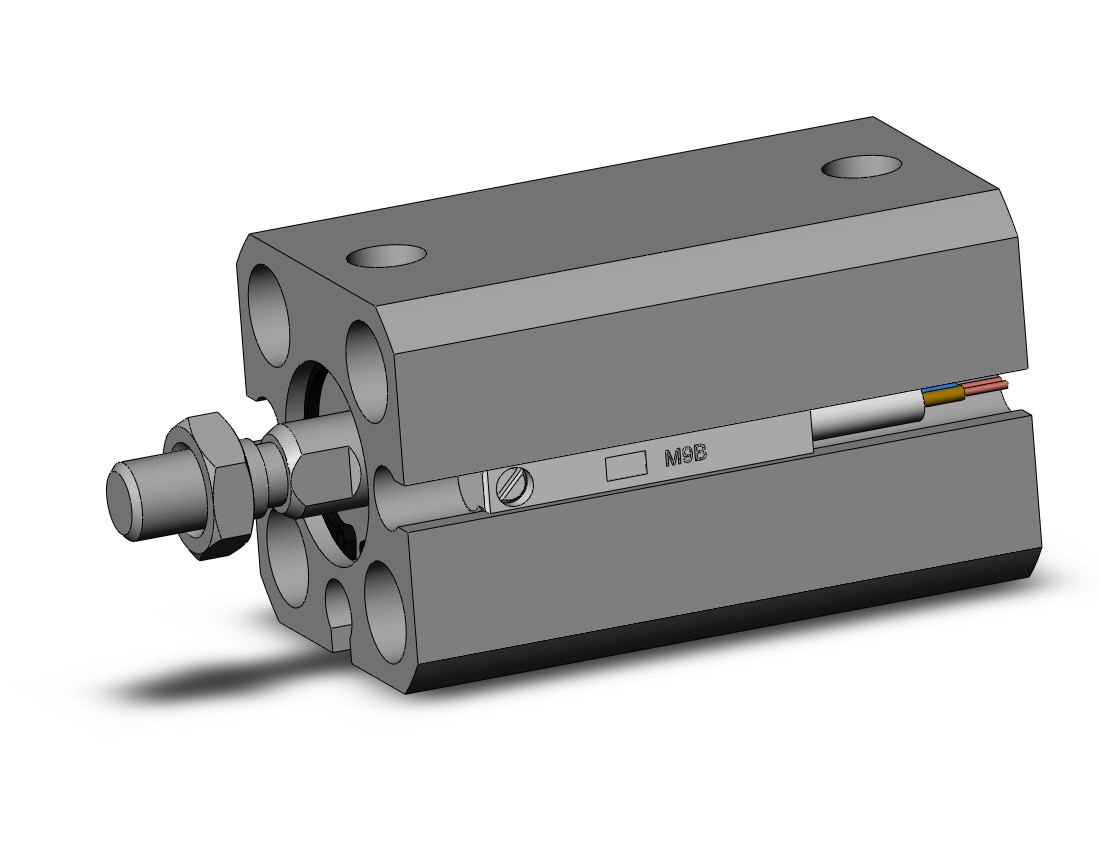 SMC CDQSXB12-20DM-M9B cyl, microspeed, dbl acting, COMPACT CYLINDER