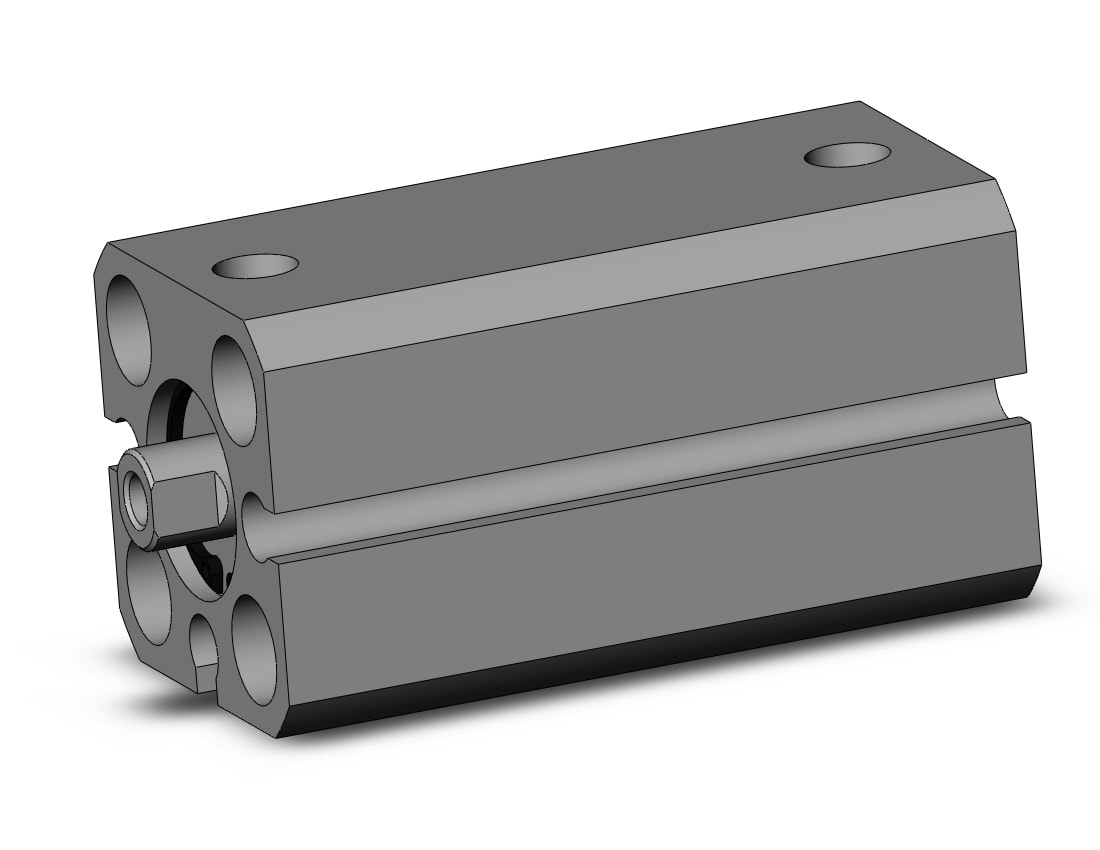 SMC CDQSXB12-25D cyl, microspeed, d/act, a-sw, CQSX MICROSPEED CYL