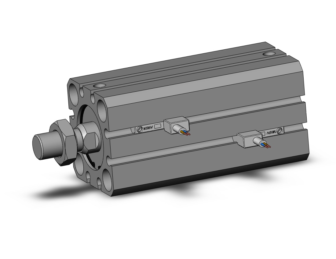 SMC CDQSXB25-50DM-M9BVL 25mm cqsx dbl-act auto-sw, CQSX MICROSPEED CYL