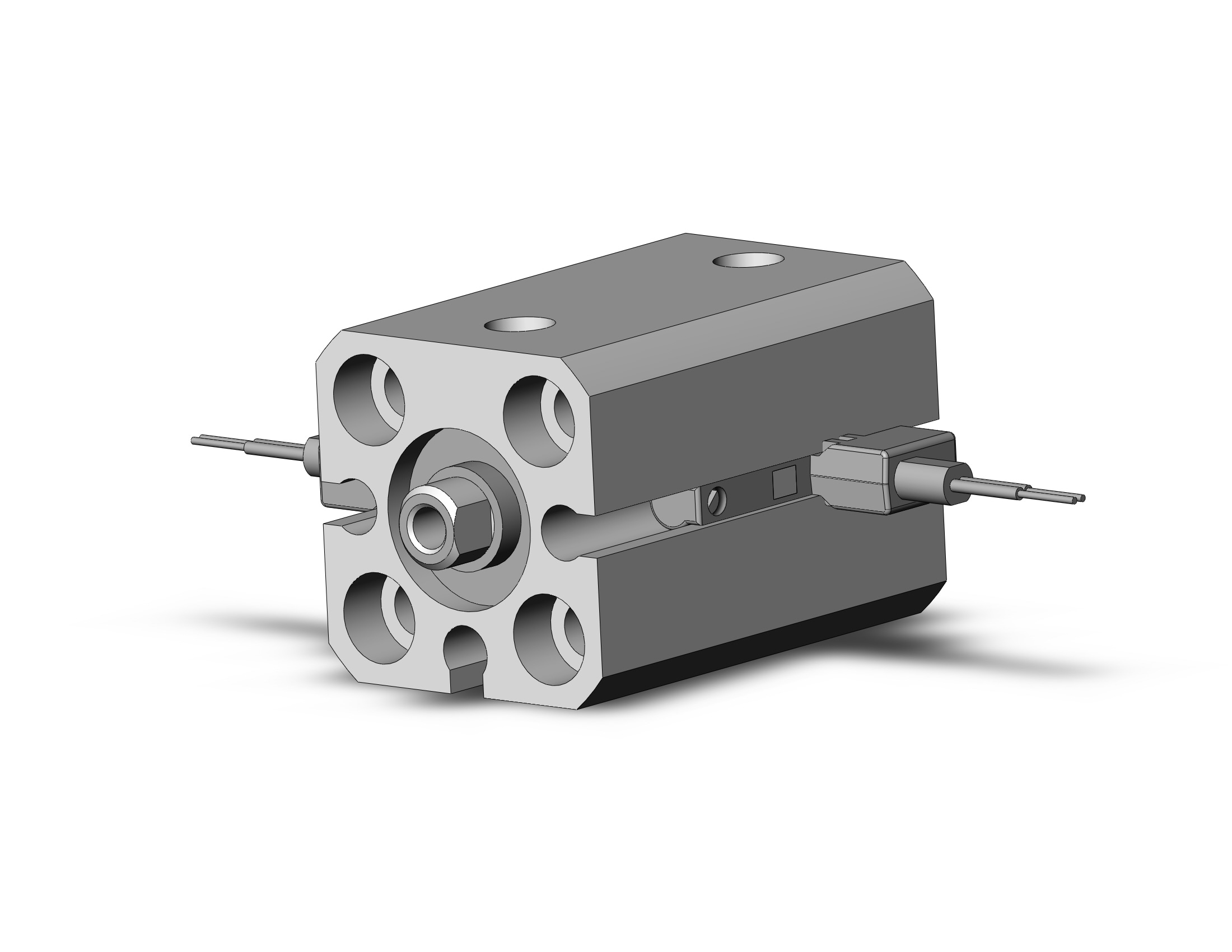 SMC CDQSYB12-10DC-M9BVSDPC cylinder, smooth type, CQSY SMOOTH CYLINDER