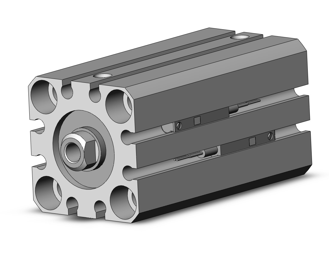 SMC CDQSYB20-35DC-M9BWL cyl, smooth, dbl/act, auto-sw, CQSY SMOOTH CYLINDER