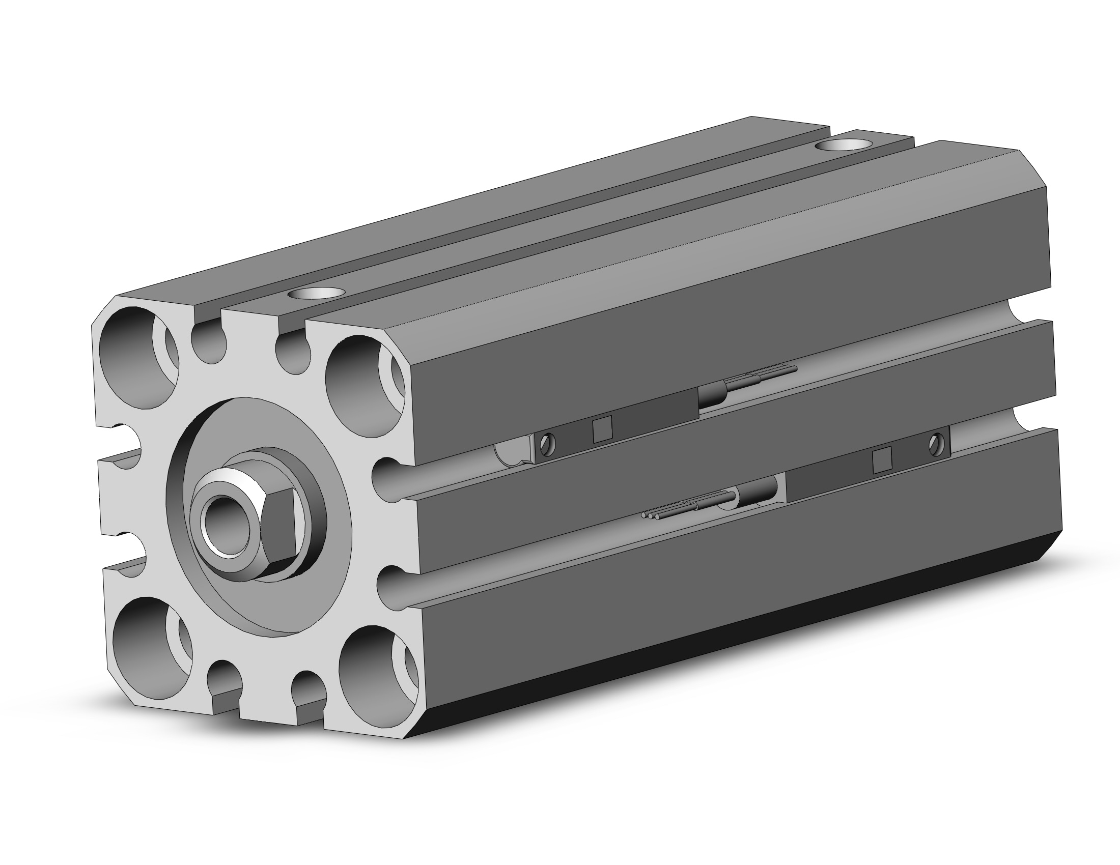 SMC CDQSYB20-50DC-M9PWL cyl, smooth, dbl/act, auto-sw, CQSY SMOOTH CYLINDER