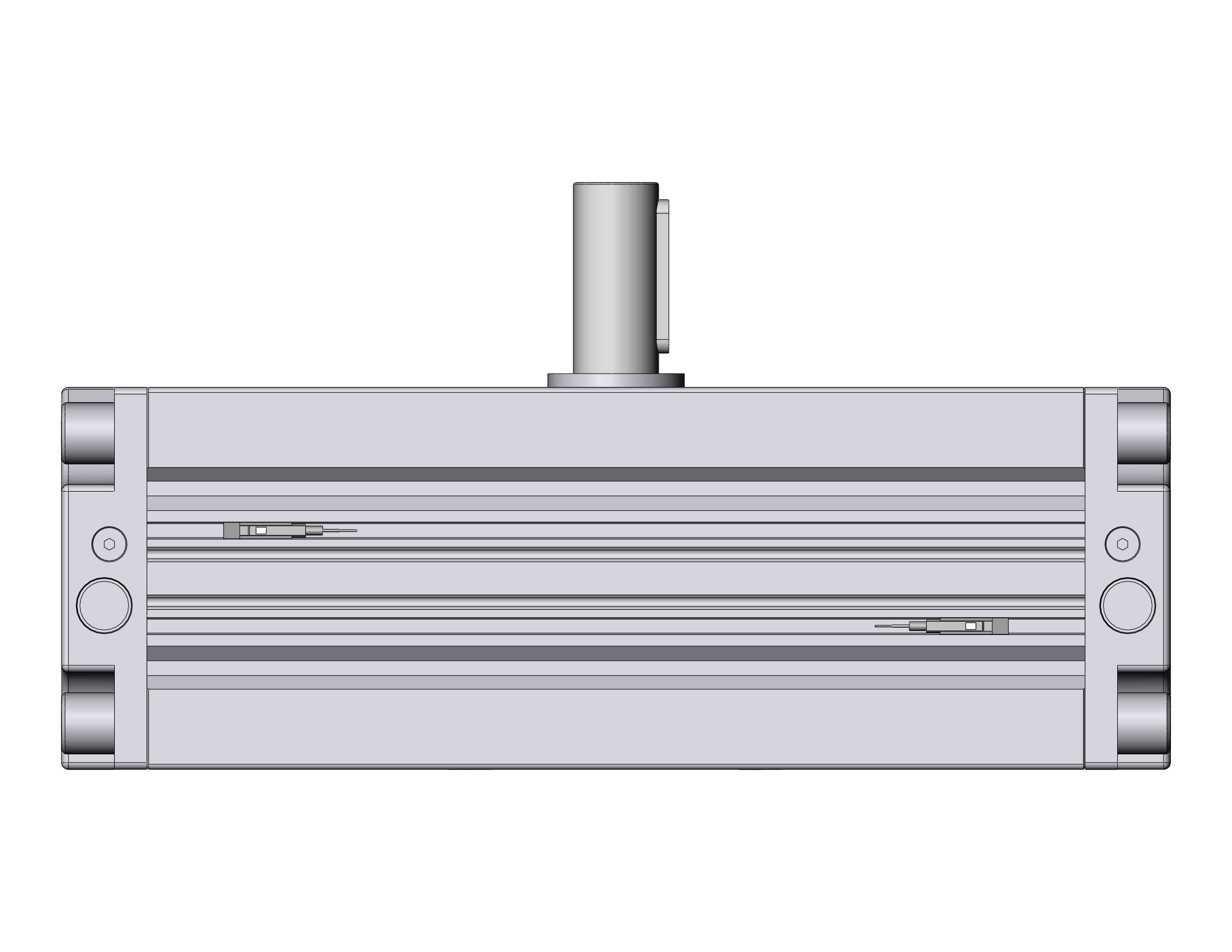 SMC CDRA1BS100-190CZ-M9BASBPC actuator, rotary, ROTARY ACTUATOR