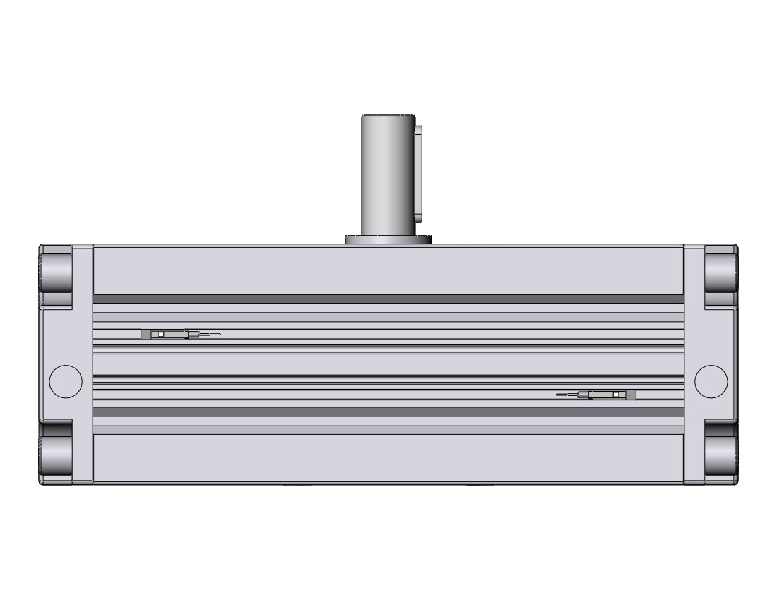 SMC CDRA1BS100TF-180Z-M9PW actuator, rotary, rack & pinion type, ROTARY ACTUATOR