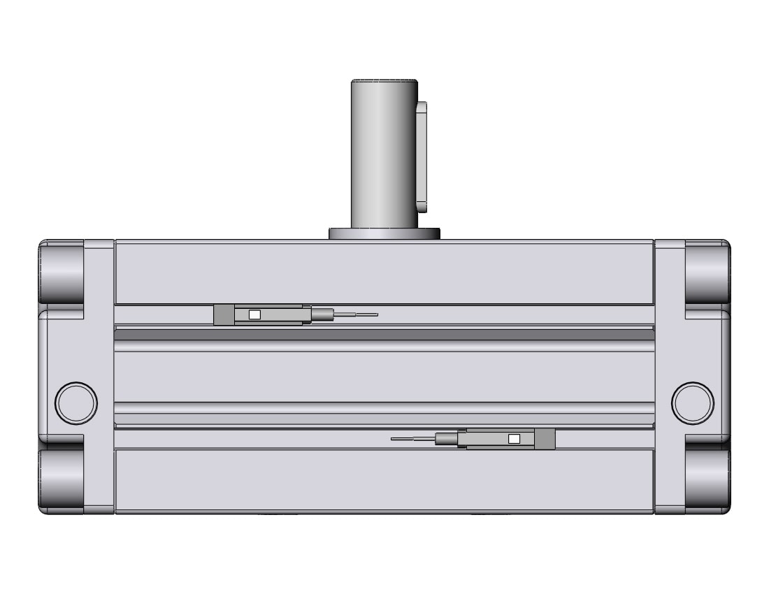 SMC CDRA1BS50-100Z-M9BWL actuator, rotary, rack & pinion type, ROTARY ACTUATOR