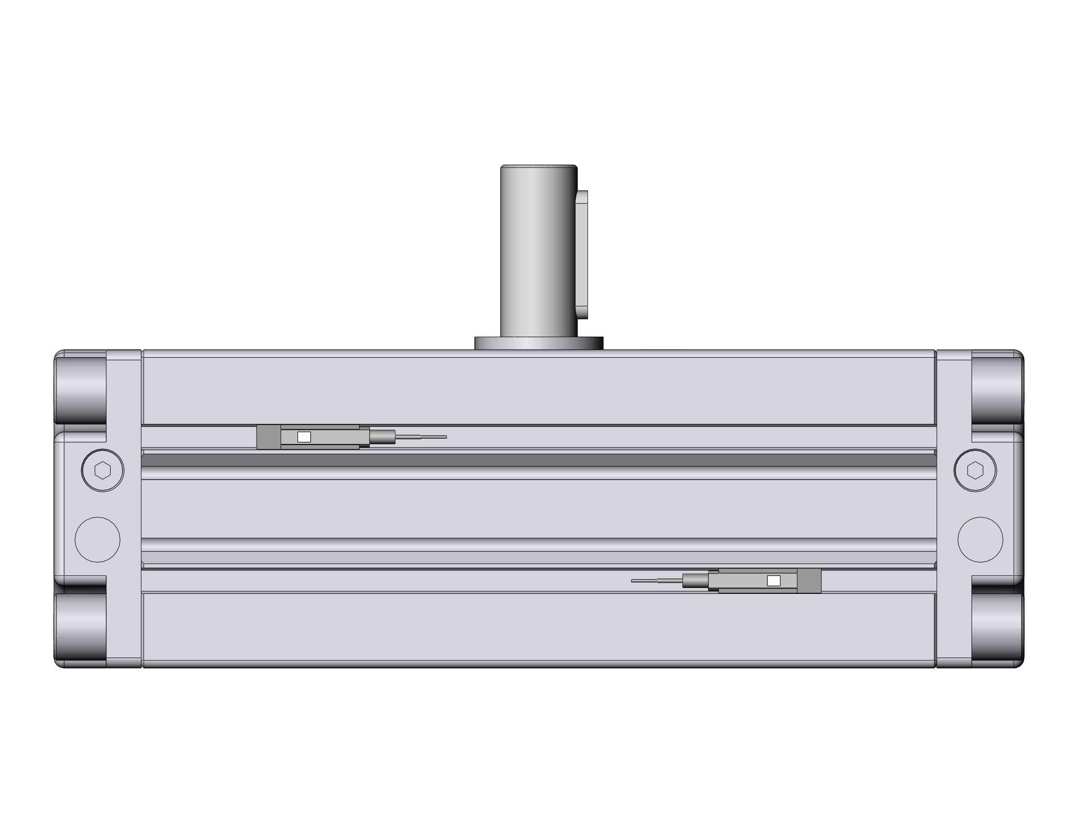 SMC CDRA1BS50TF-190CZ-M9BW actuator, rotary, rack & pinion type, ROTARY ACTUATOR