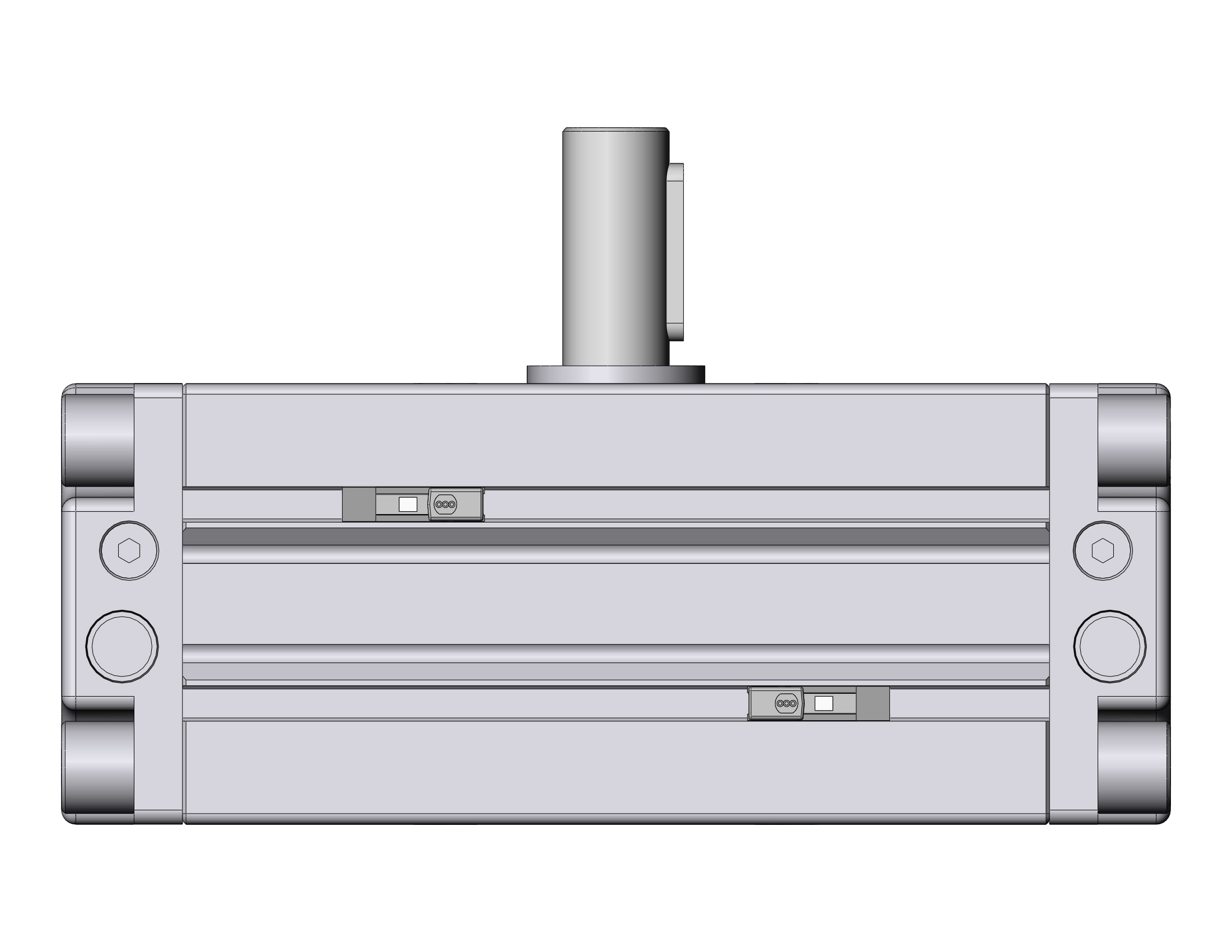 SMC CDRA1BS50TN-90CZ-M9PVSAPCS actuator, rotary, rack & pinion type, ROTARY ACTUATOR