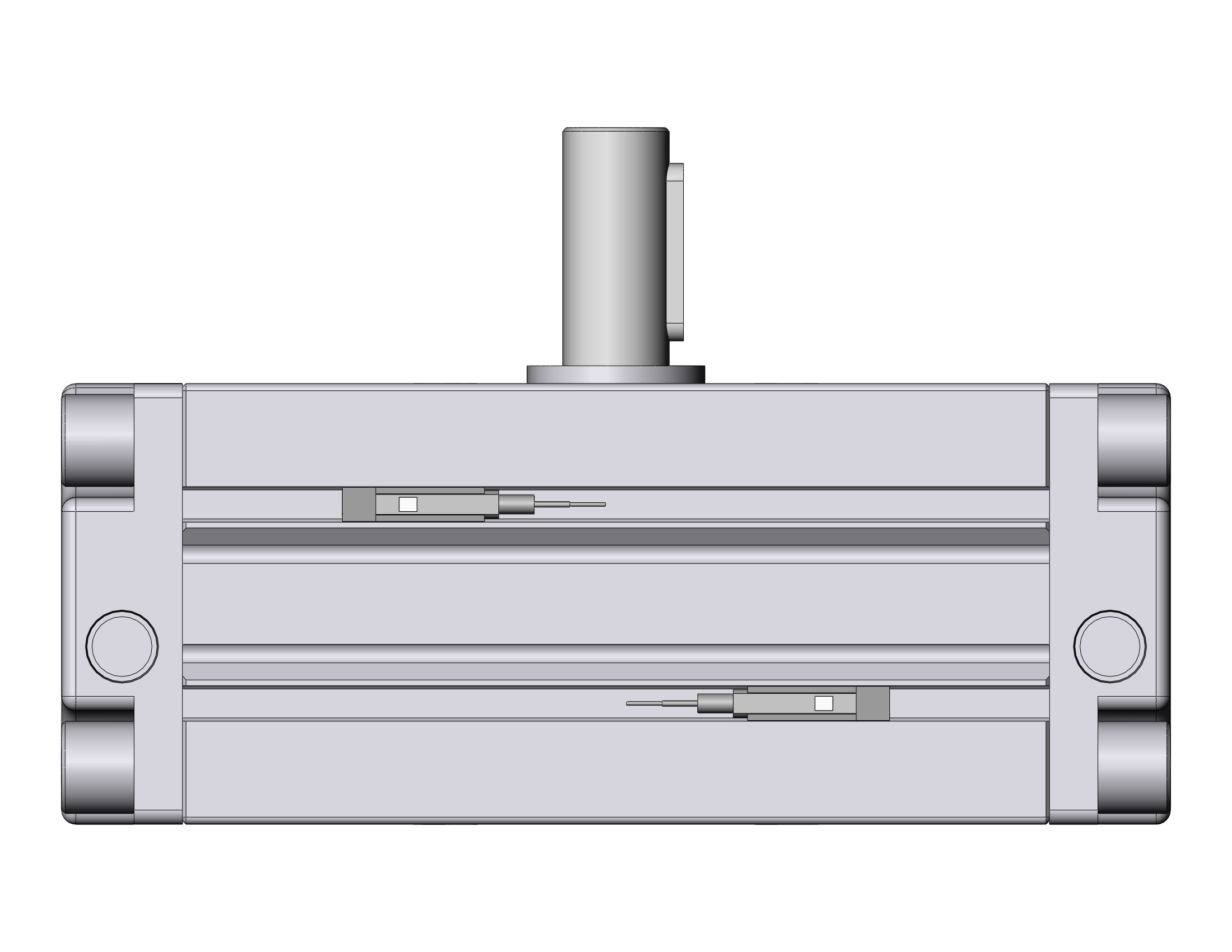 SMC CDRA1BS50TN-90Z-M9PSDPC actuator, rotary, rack & pinion type, ROTARY ACTUATOR