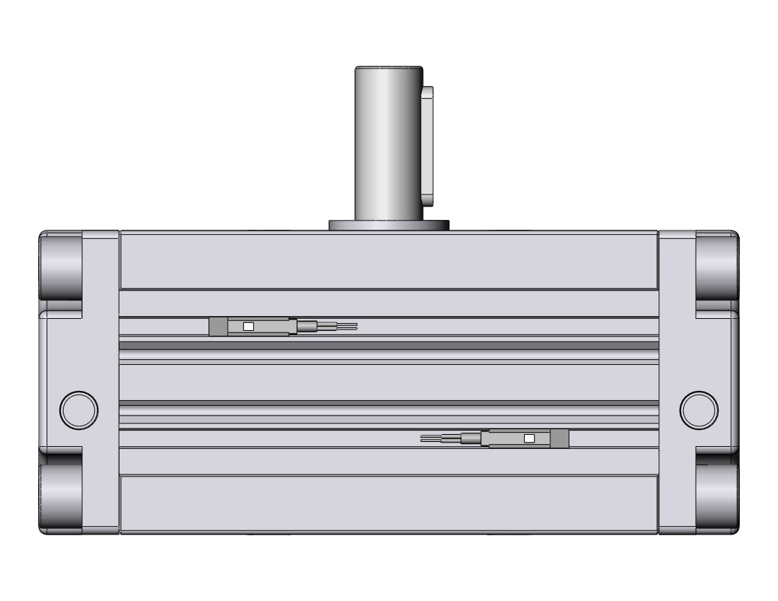 SMC CDRA1BS63-100Z-A93 actuator, rotary, rack & pinion type, ROTARY ACTUATOR