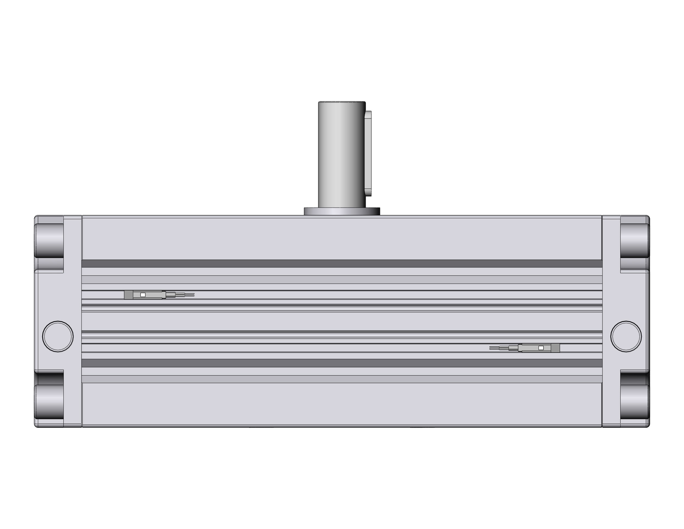 SMC CDRA1BSH100-190Z-A93 actuator, rotary, ROTARY ACTUATOR