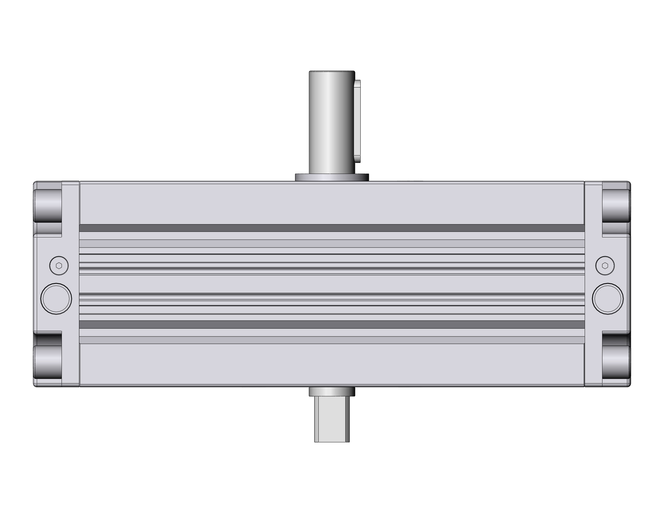 SMC CDRA1BW100TN-180CZ actuator, rotary, rack & pinion type, ROTARY ACTUATOR