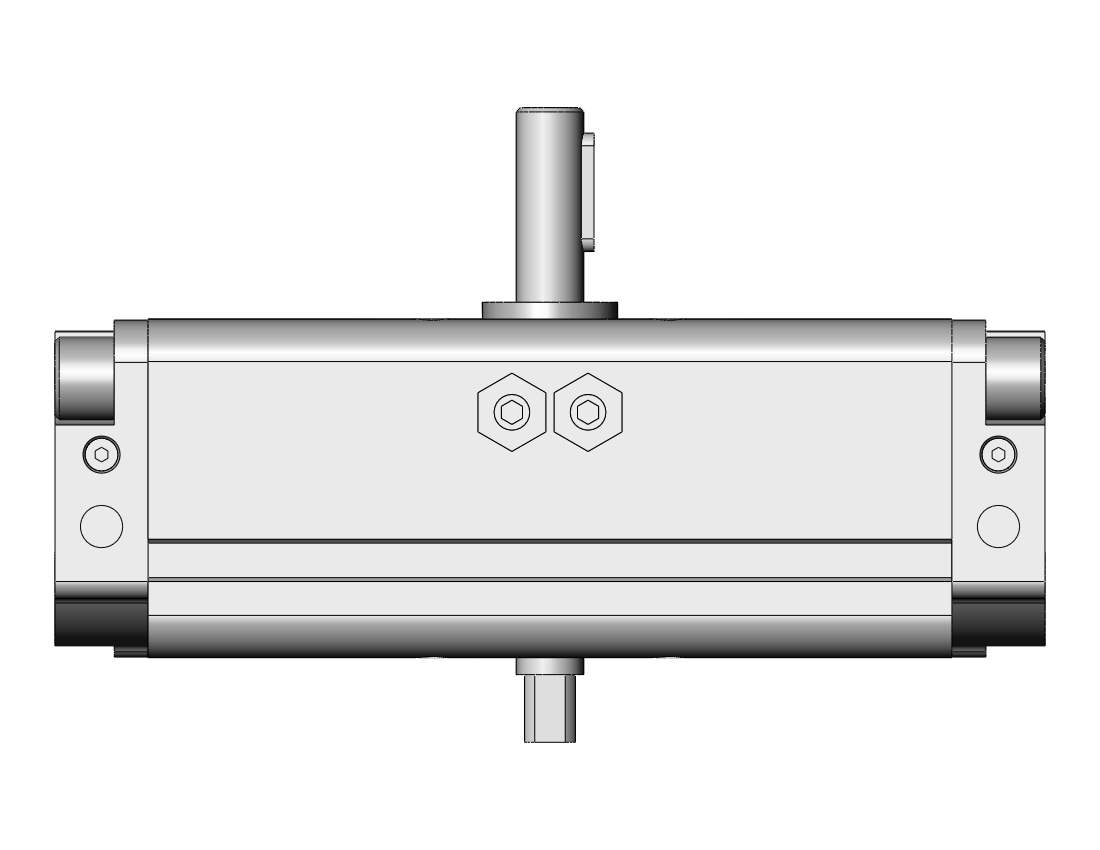 SMC CDRA1BW30-180CZ actuator, rotary, rack & pinion type, ROTARY ACTUATOR