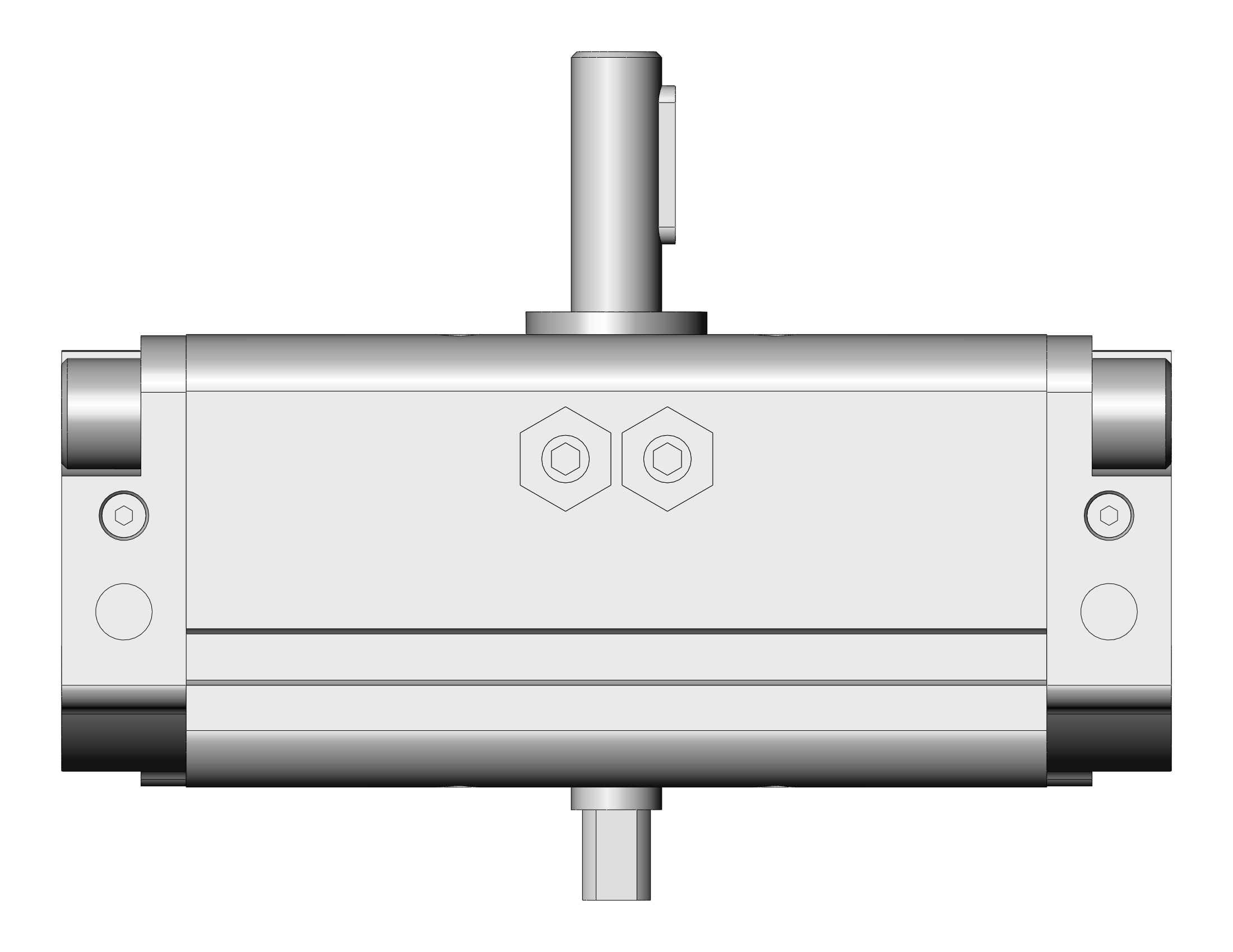 SMC CDRA1BW30-90CZ actuator, rotary, rack & pinion type, ROTARY ACTUATOR