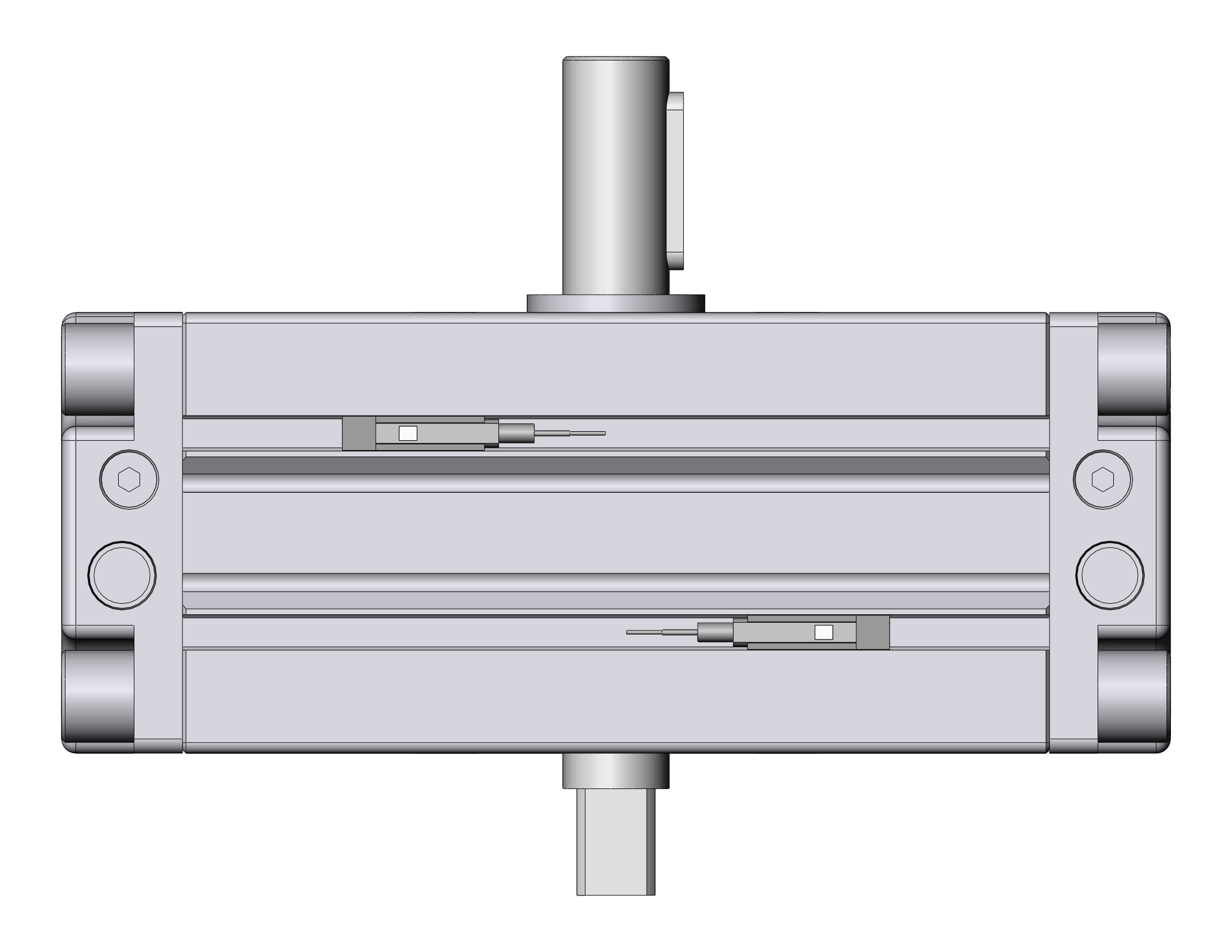 SMC CDRA1BW50-90CZ-M9B actuator, rotary, rack & pinion type, ROTARY ACTUATOR