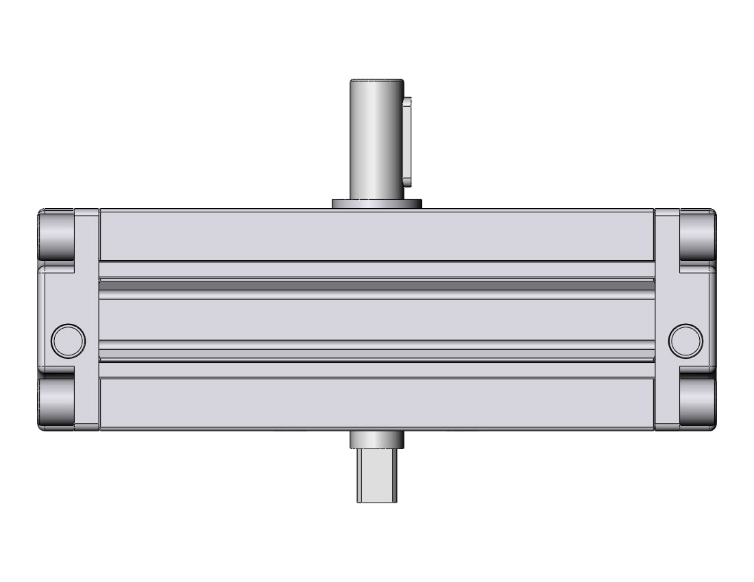 SMC CDRA1BWH50-180Z actuator, rotary, rack & pinion type, ROTARY ACTUATOR