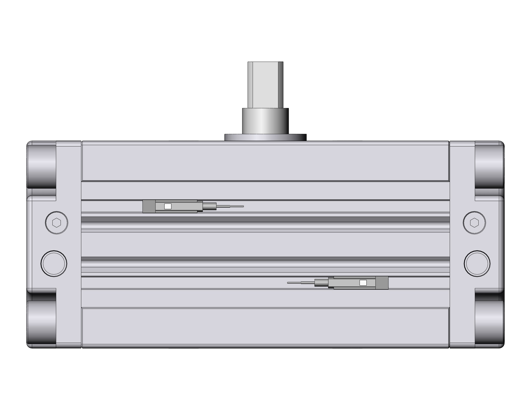 SMC CDRA1BX63-90CZ-M9PSAPC actuator, rotary, rack & pinion type, ROTARY ACTUATOR