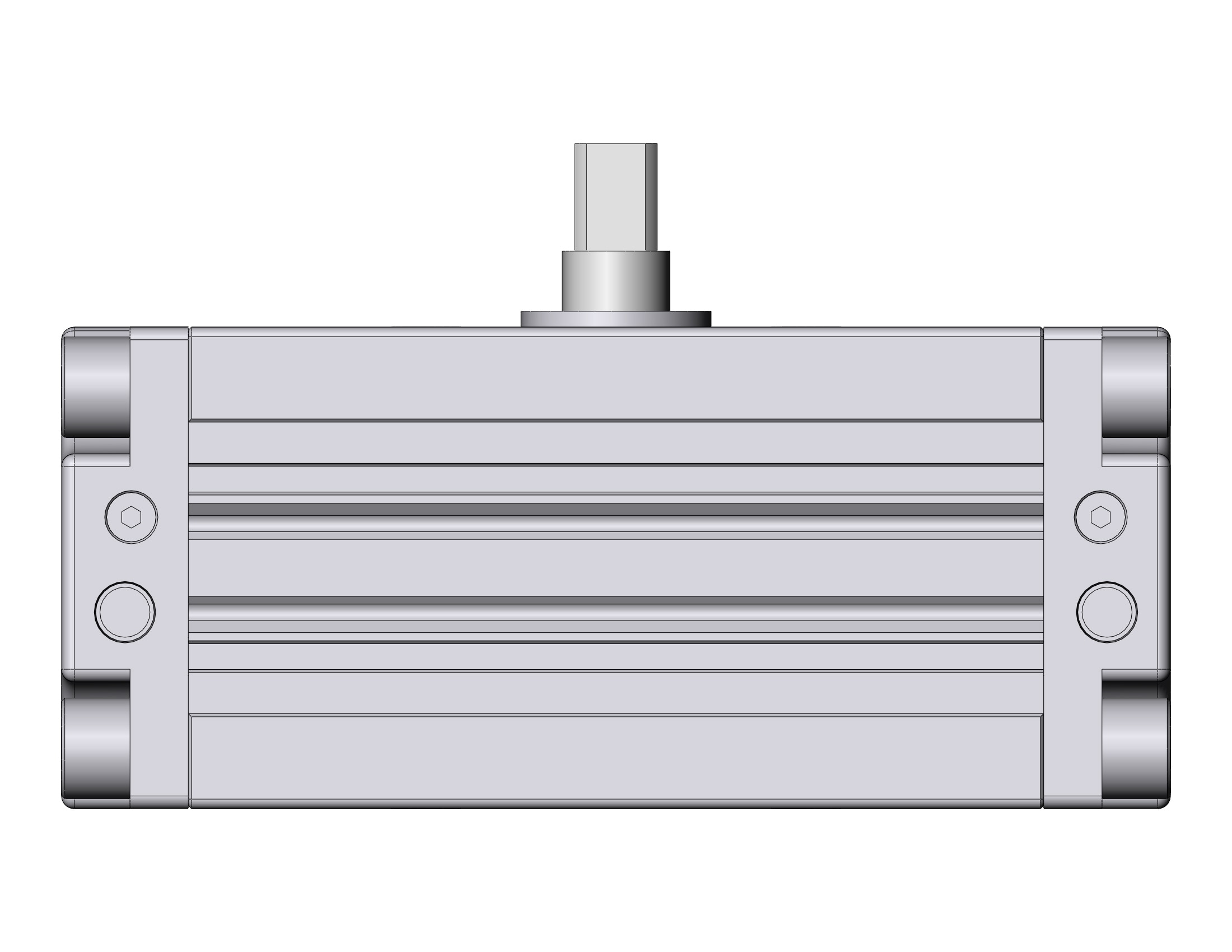 SMC CDRA1BX63-90CZ actuator, rotary, rack & pinion type, ROTARY ACTUATOR