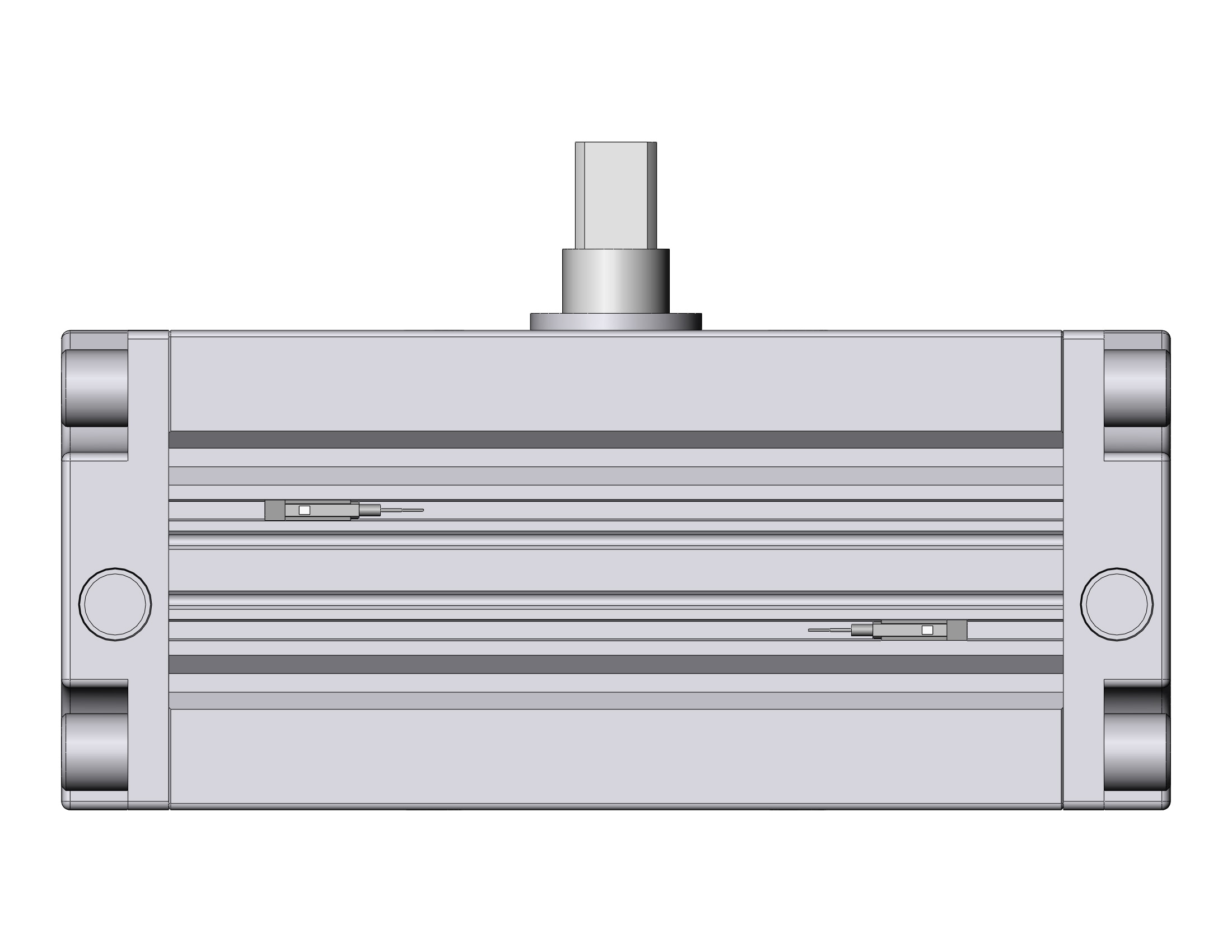 SMC CDRA1BXH100TN-90Z-M9B actuator, rotary, rack & pinion type, ROTARY ACTUATOR