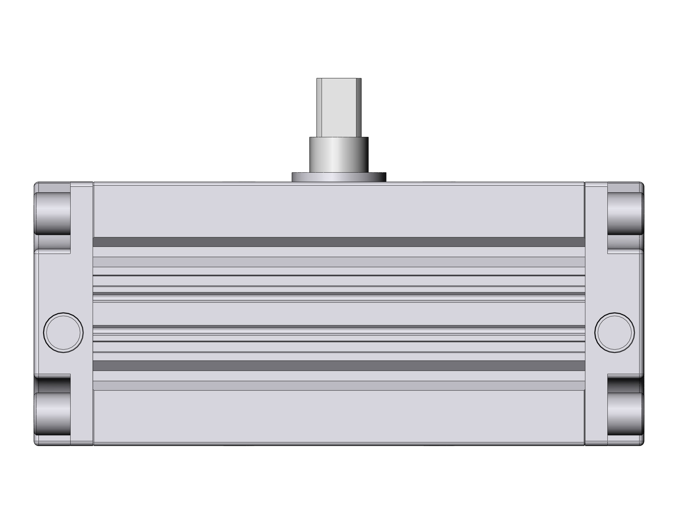 SMC CDRA1BXH100TN-90Z actuator, rotary, rack & pinion type, ROTARY ACTUATOR