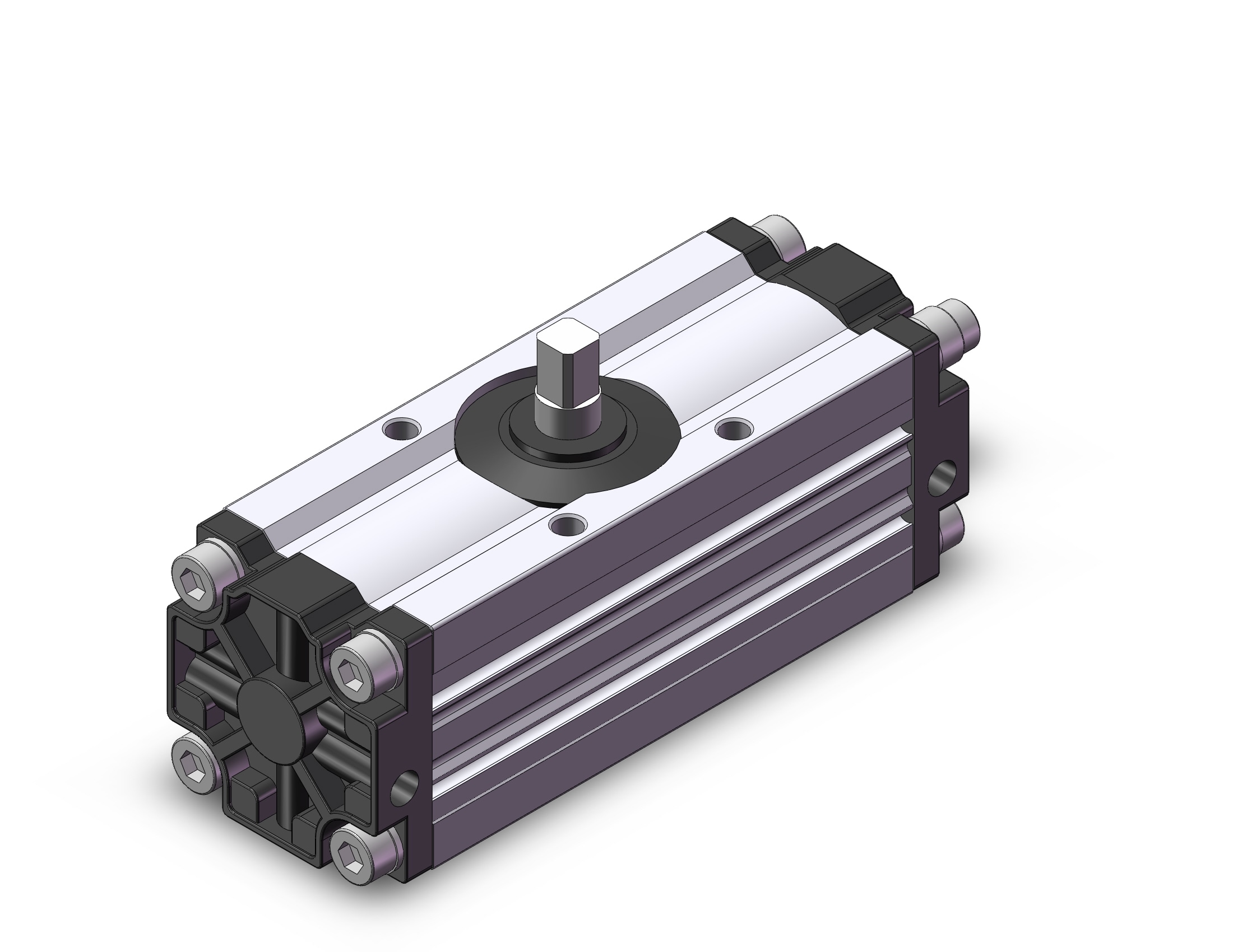 SMC CDRA1BXU63TN-180Z actuator, rotary, rack & pinion type, ROTARY ACTUATOR