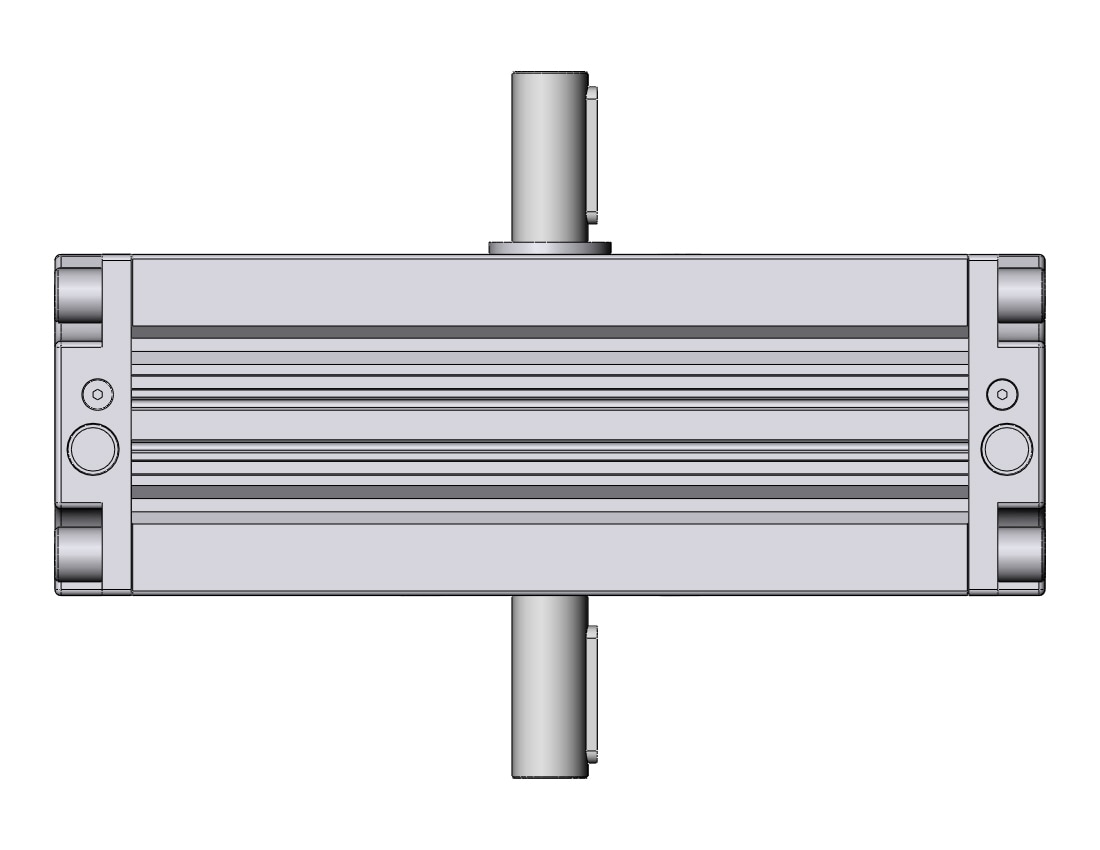 SMC CDRA1BY100TN-180CZ actuator, rotary, rack & pinion type, ROTARY ACTUATOR