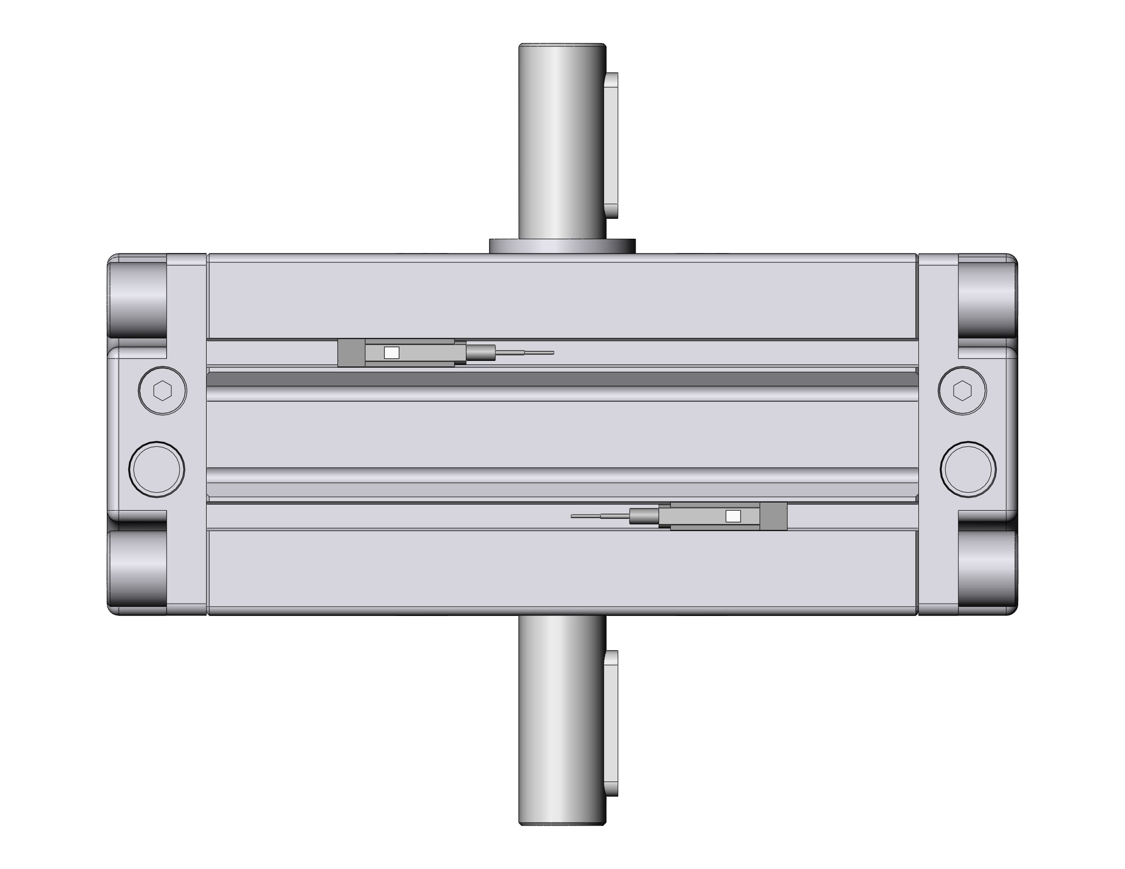 SMC CDRA1BY50-90CZ-M9PWSDPC actuator, rotary, rack & pinion type, ROTARY ACTUATOR