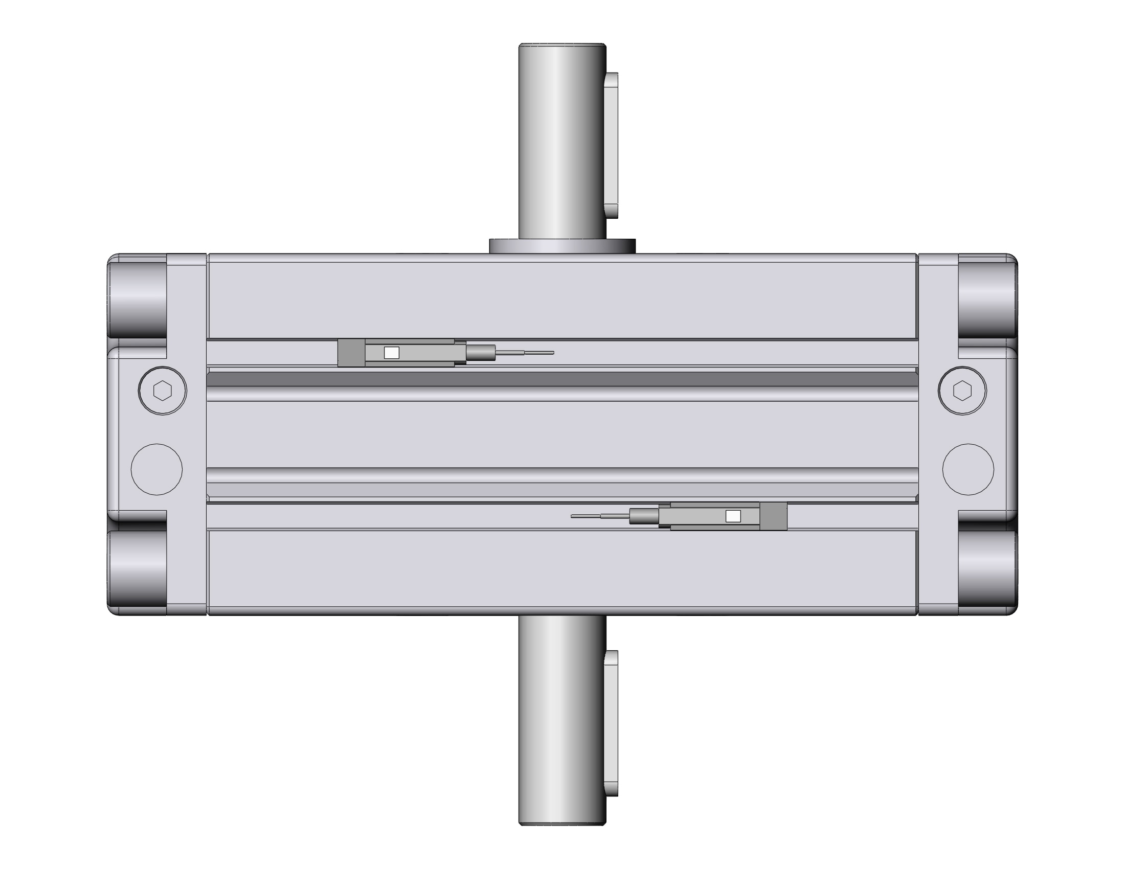 SMC CDRA1BY50TF-90CZ-M9B actuator, rotary, rack & pinion type, ROTARY ACTUATOR