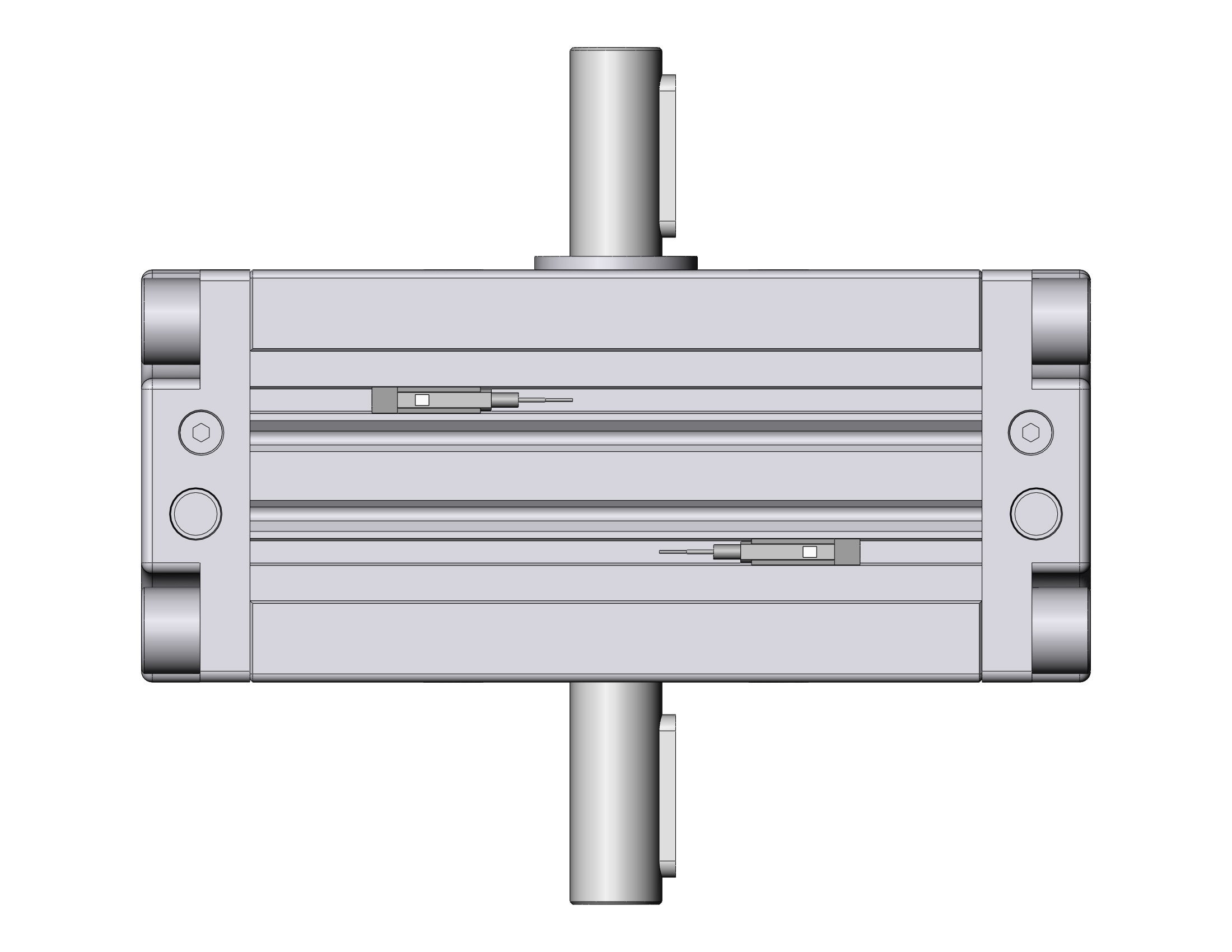 SMC CDRA1BY63-90CZ-M9BWL actuator, rotary, rack & pinion type, ROTARY ACTUATOR