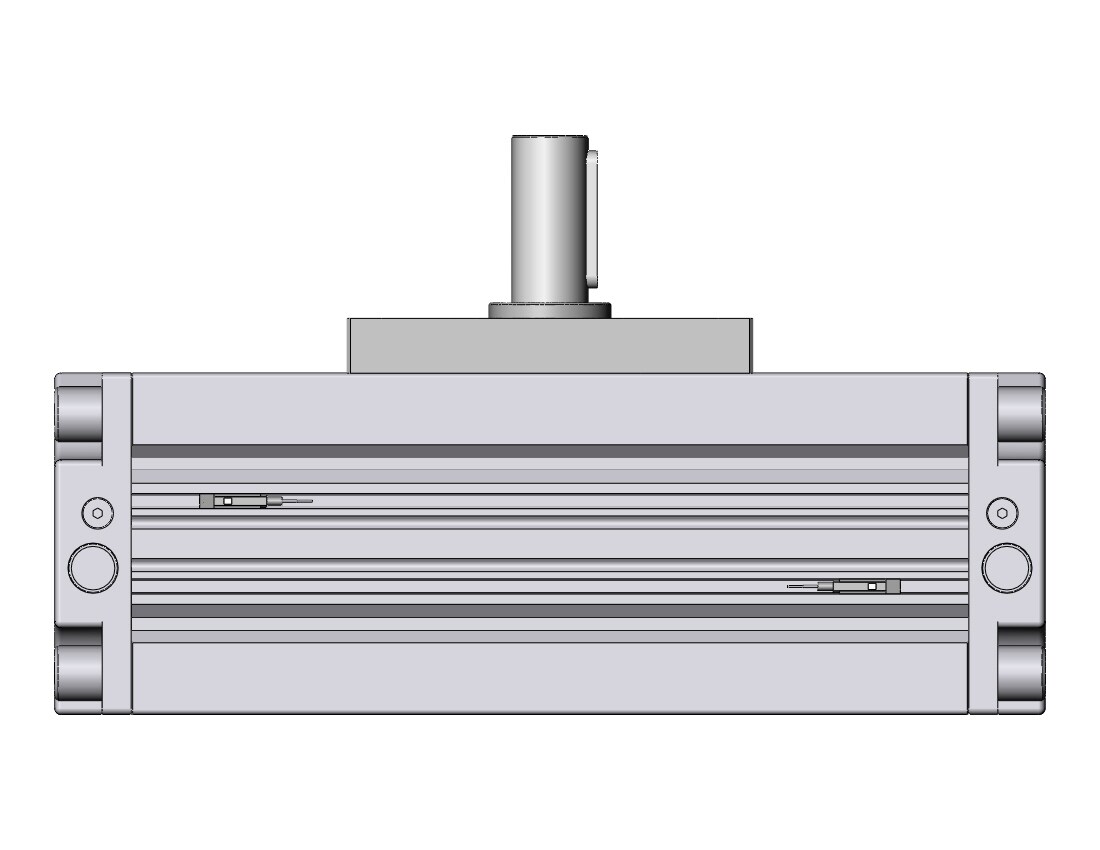 SMC CDRA1FS100-180CZ-M9BL actuator, rotary, rack & pinion type, ROTARY ACTUATOR