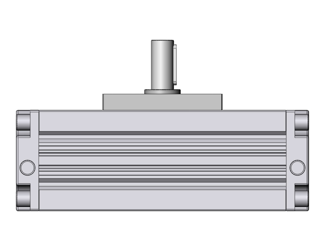 SMC CDRA1FS100TN-180Z actuator, rotary, rack & pinion type, ROTARY ACTUATOR