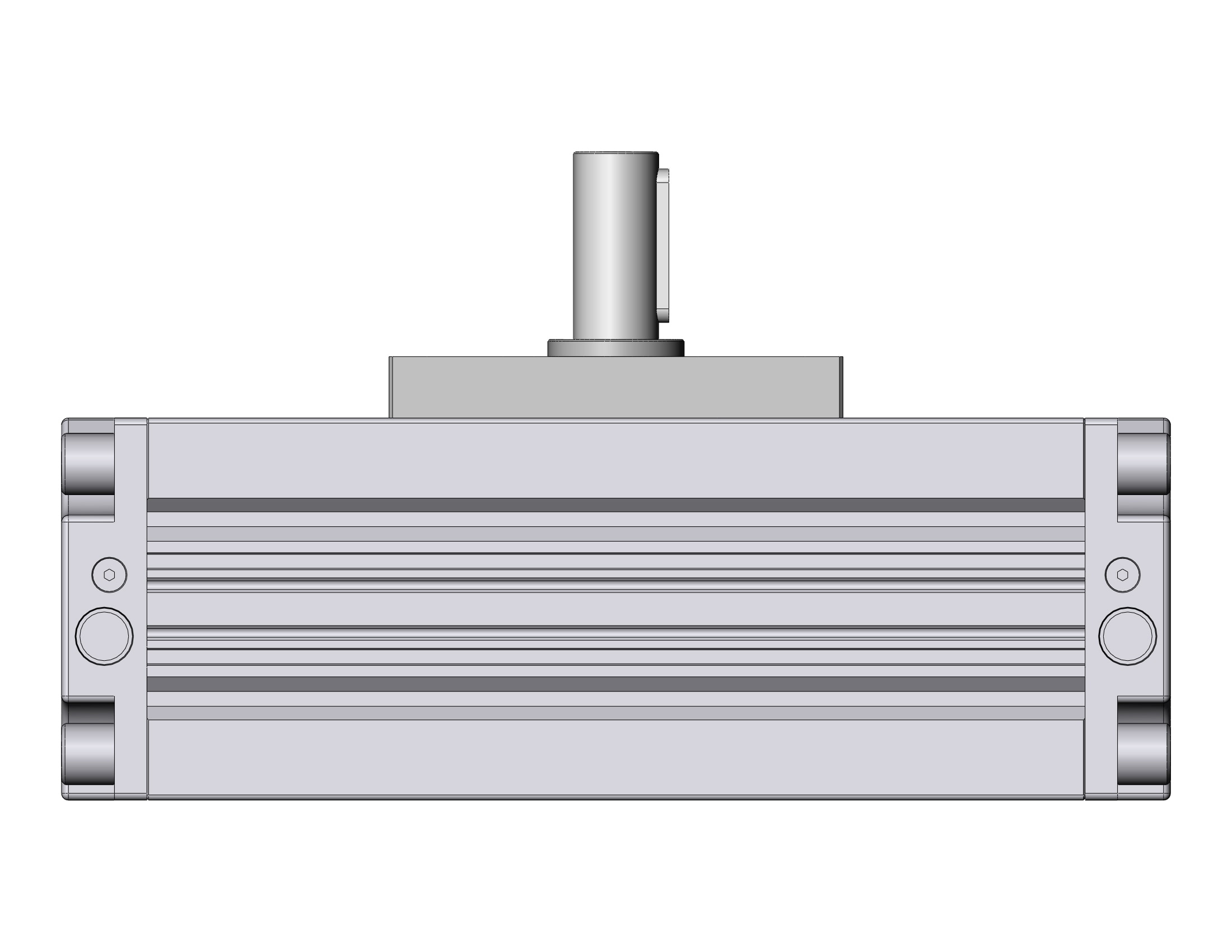 SMC CDRA1FS100TN-190CZ actuator, rotary, rack & pinion type, ROTARY ACTUATOR